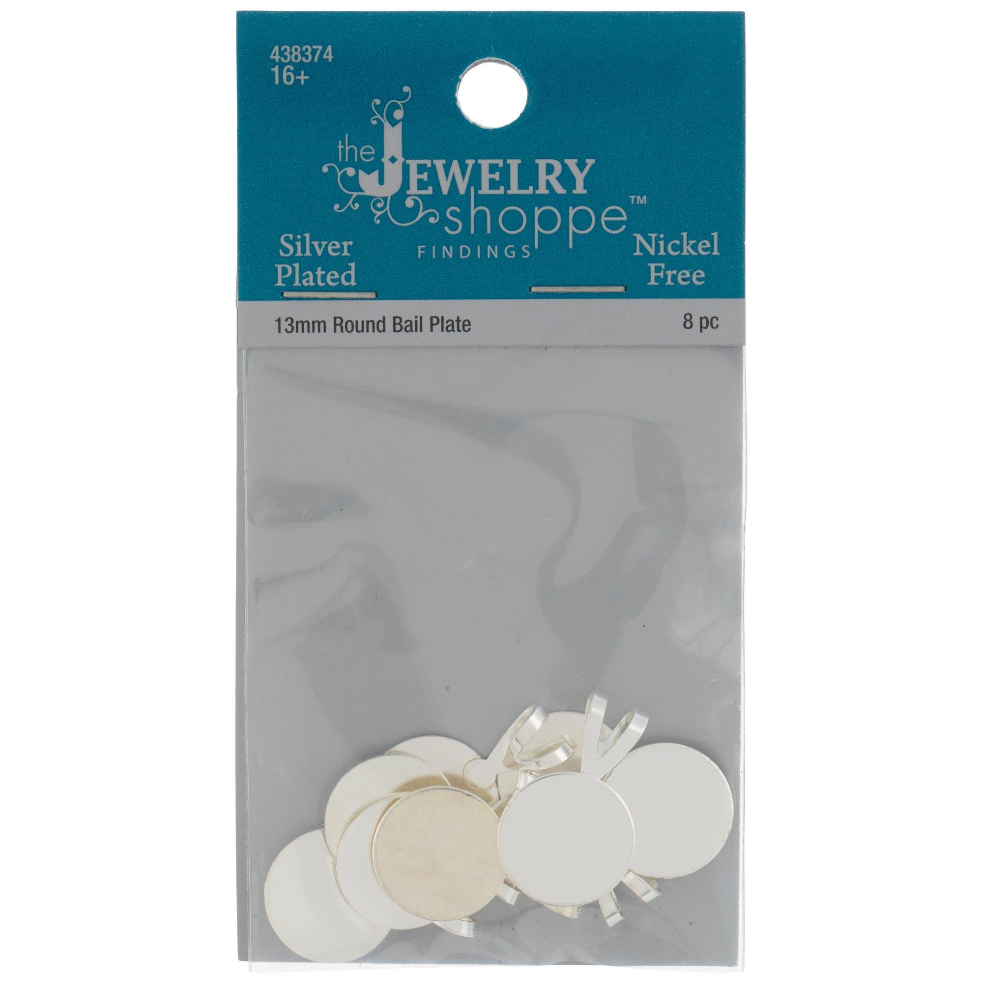 Pinch Bails With Loops - 13mm x 6.5mm, Hobby Lobby