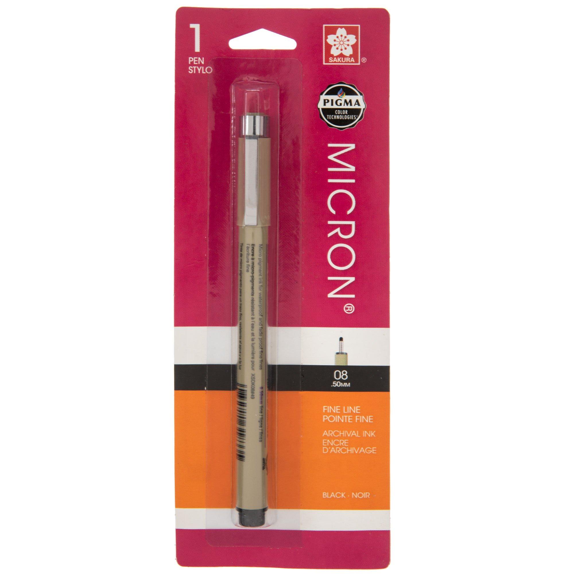 Black Pigma Micron Pen Hobby Lobby 439307