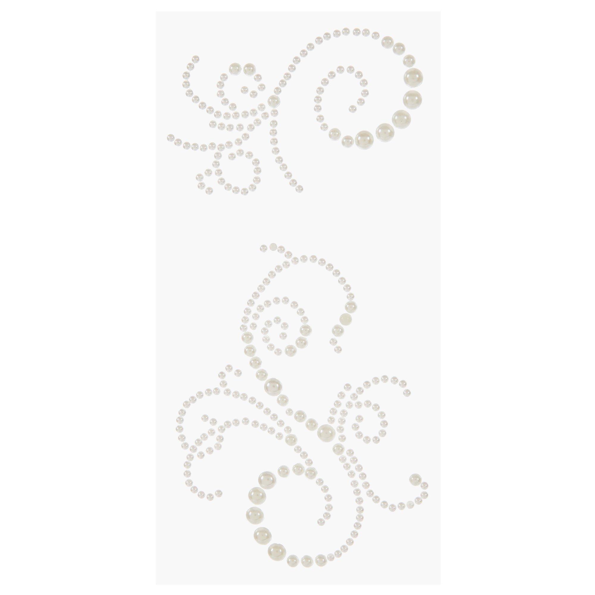 Rhinestone Flourish Stickers Hobby Lobby 439372