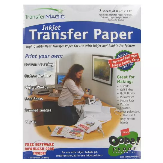 Photo Paper Direct PPD Inkjet Iron-On Light T Shirt Transfer Paper