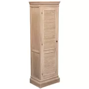 White Stone Wood Cabinet