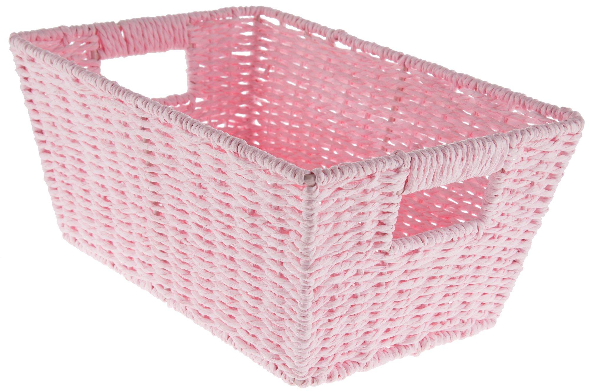 Pink Rectangle Paper Basket Hobby Lobby 452623