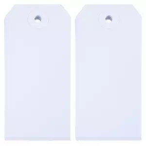 White Merchandise Tags, Size 24H, 993624