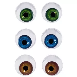 Multi Pupil Paste-On Wiggle Eyes - 15mm