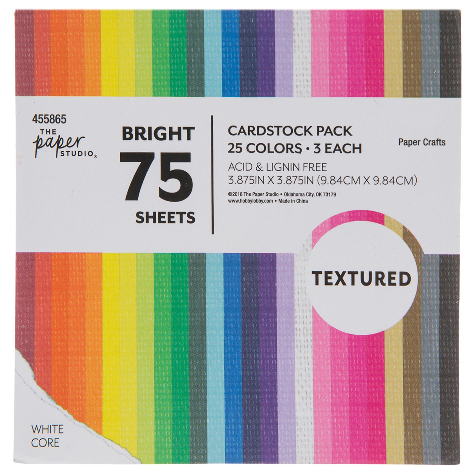 Neon Cardstock Paper Pack, Hobby Lobby