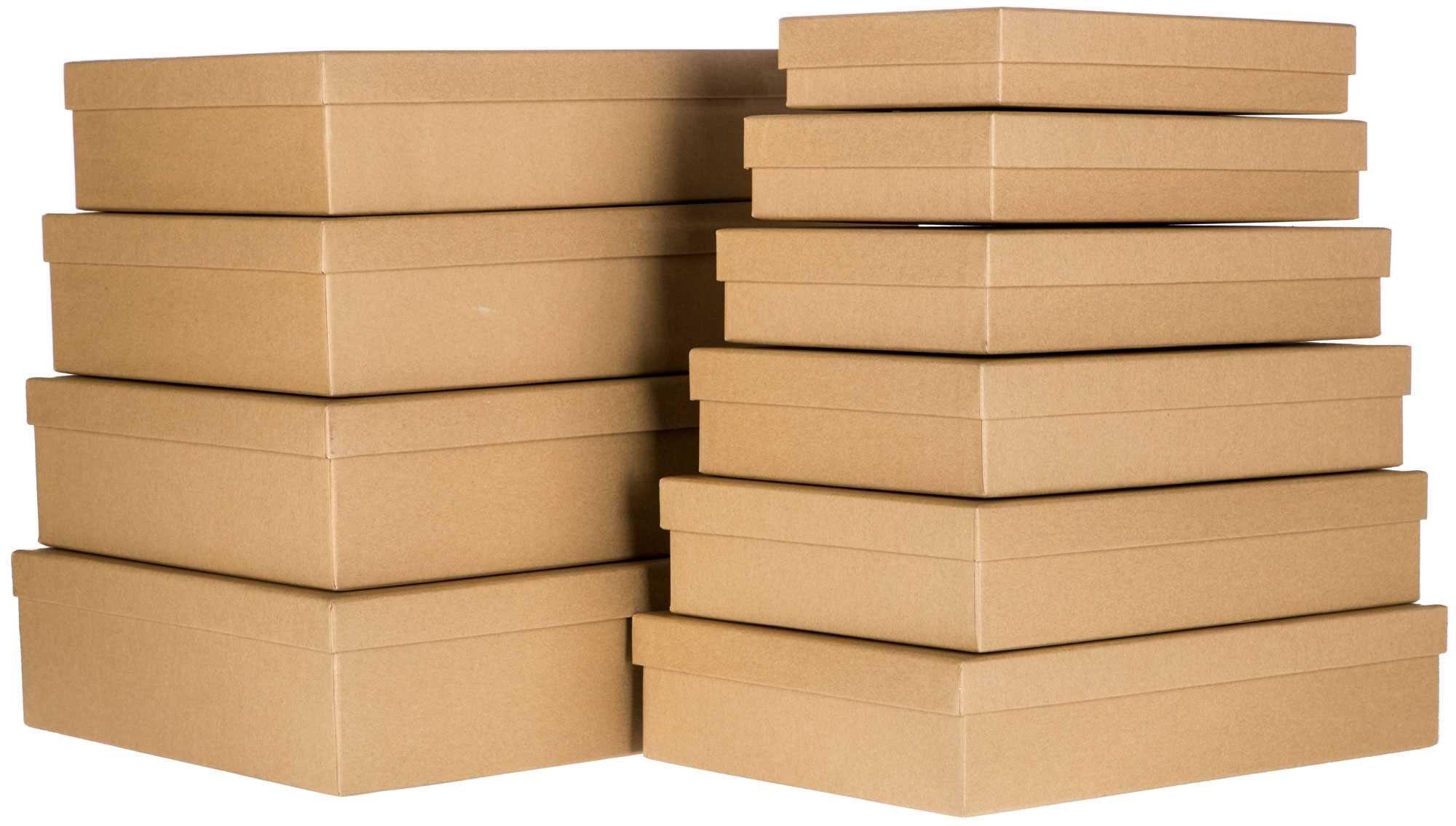 Kraft Nested Rectangle Box Set | Hobby Lobby | 457150
