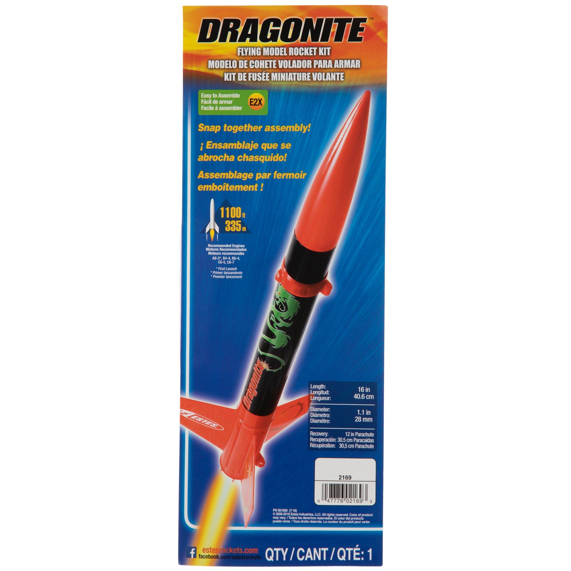 Dragonite Model Rocket Kit Hobby Lobby 459115