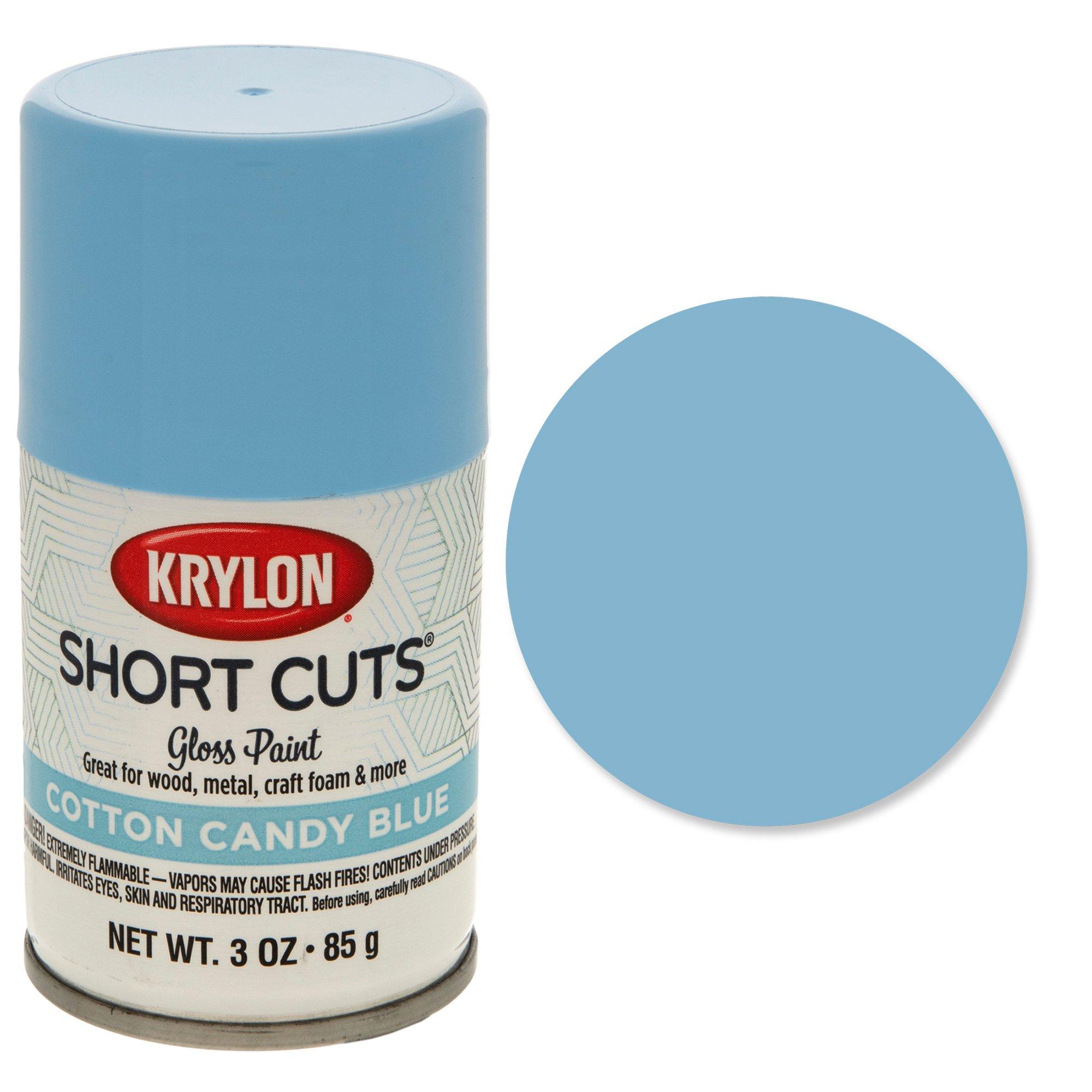 Krylon KSCS039 Short Cuts Aerosol Spray Paint, 3-Ounce, Hot Pink