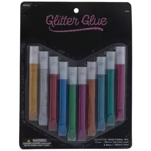 Dazzling Glitter Fabric Paint - 4 Piece Set, Hobby Lobby, 2243236