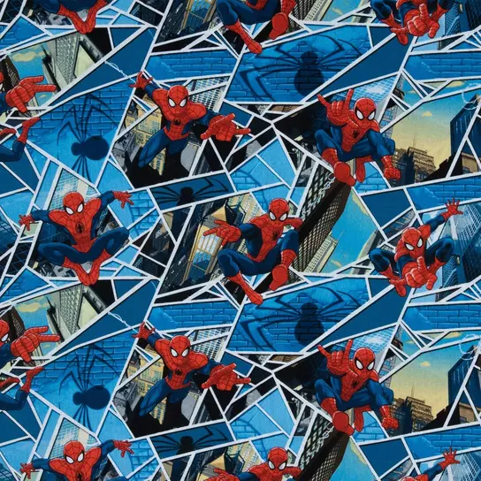 Spider-Man Cotton Calico Fabric