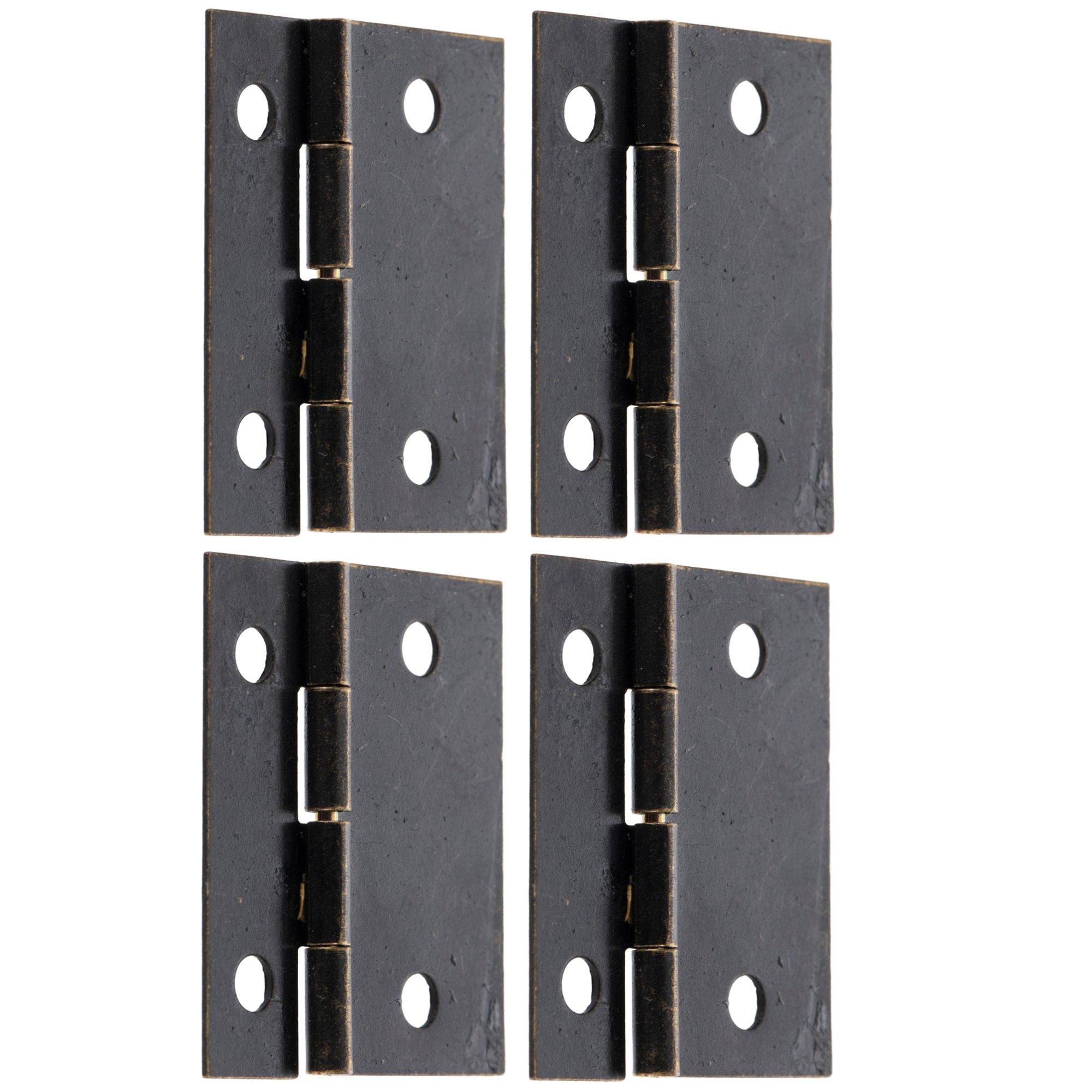 Antique Brass Plated Hinges 1 1/4" Hobby Lobby 468785
