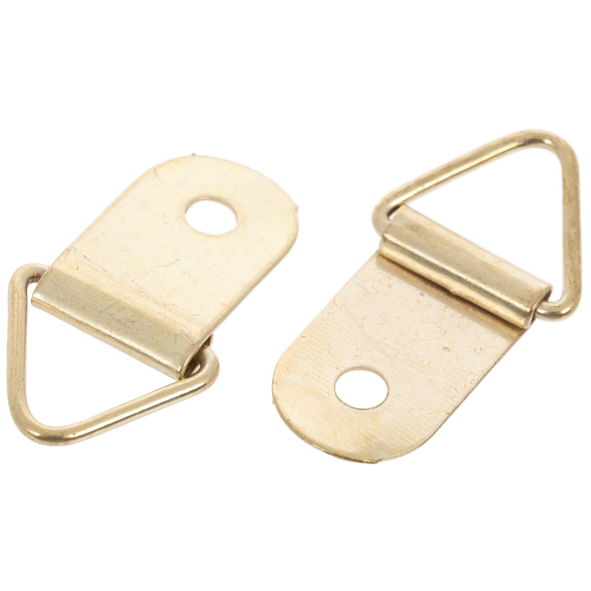 OOK Small Brass Triangle Hangers - 2pcs