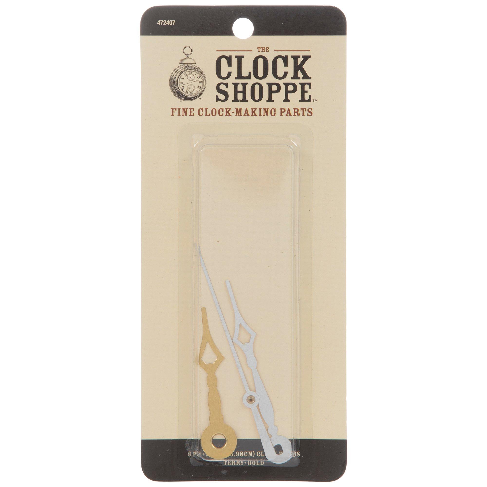 Gold Terry Clock Hands & Sweep view 1