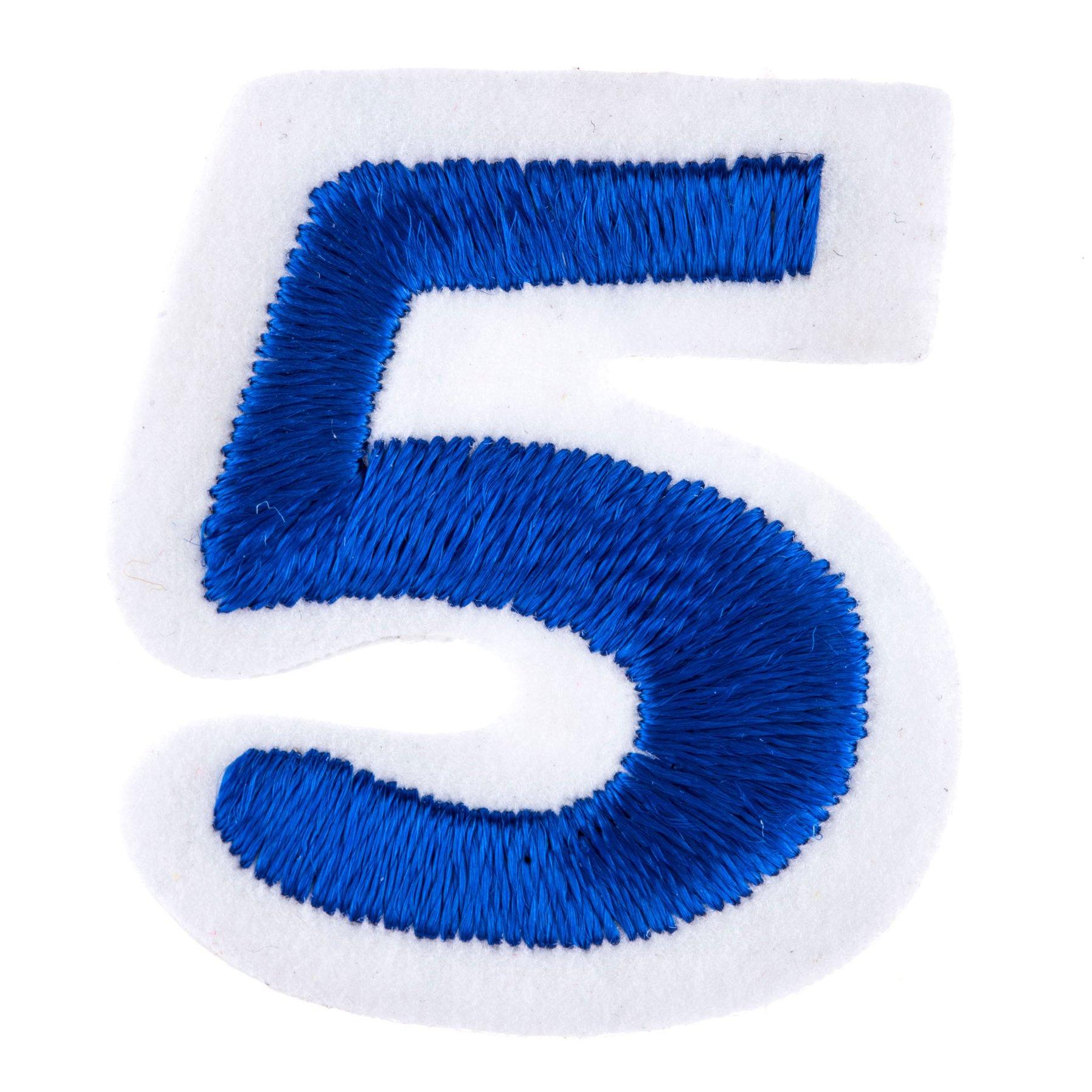 Embroidered Number IronOn Patch Hobby Lobby 472654