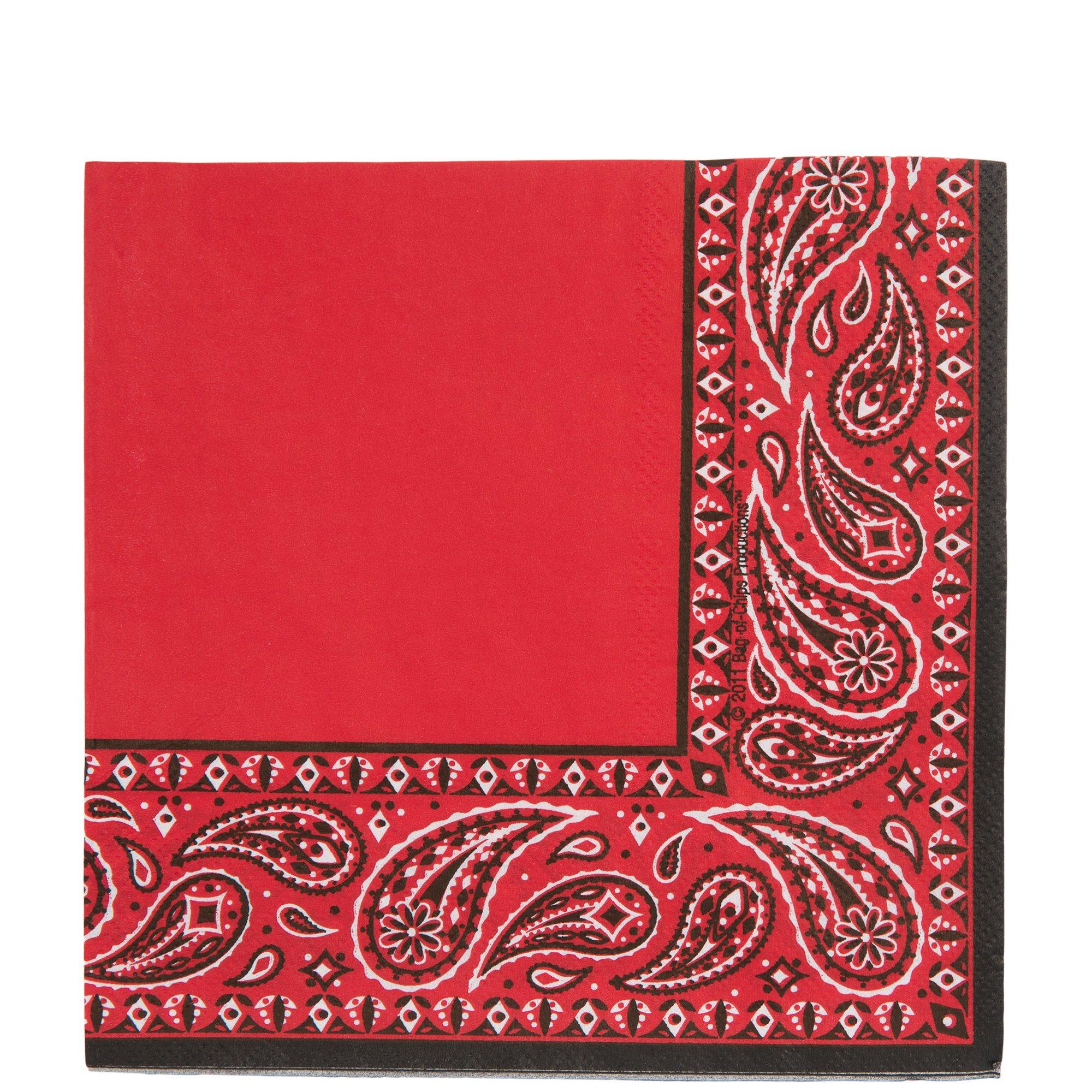 Red Bandana Napkins Hobby Lobby 475517