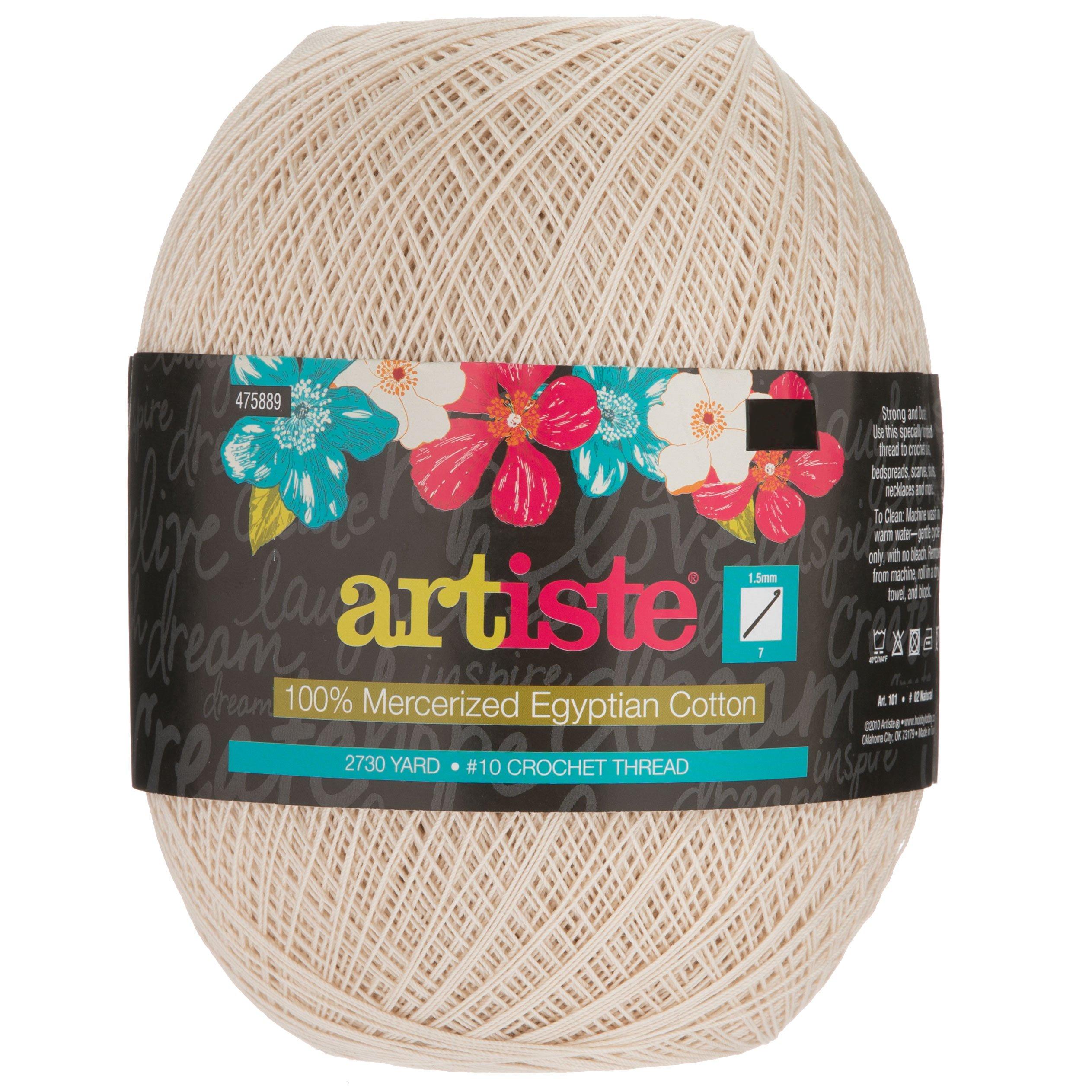 Artiste Jumbo Cotton Crochet Thread Hobby Lobby 475889
