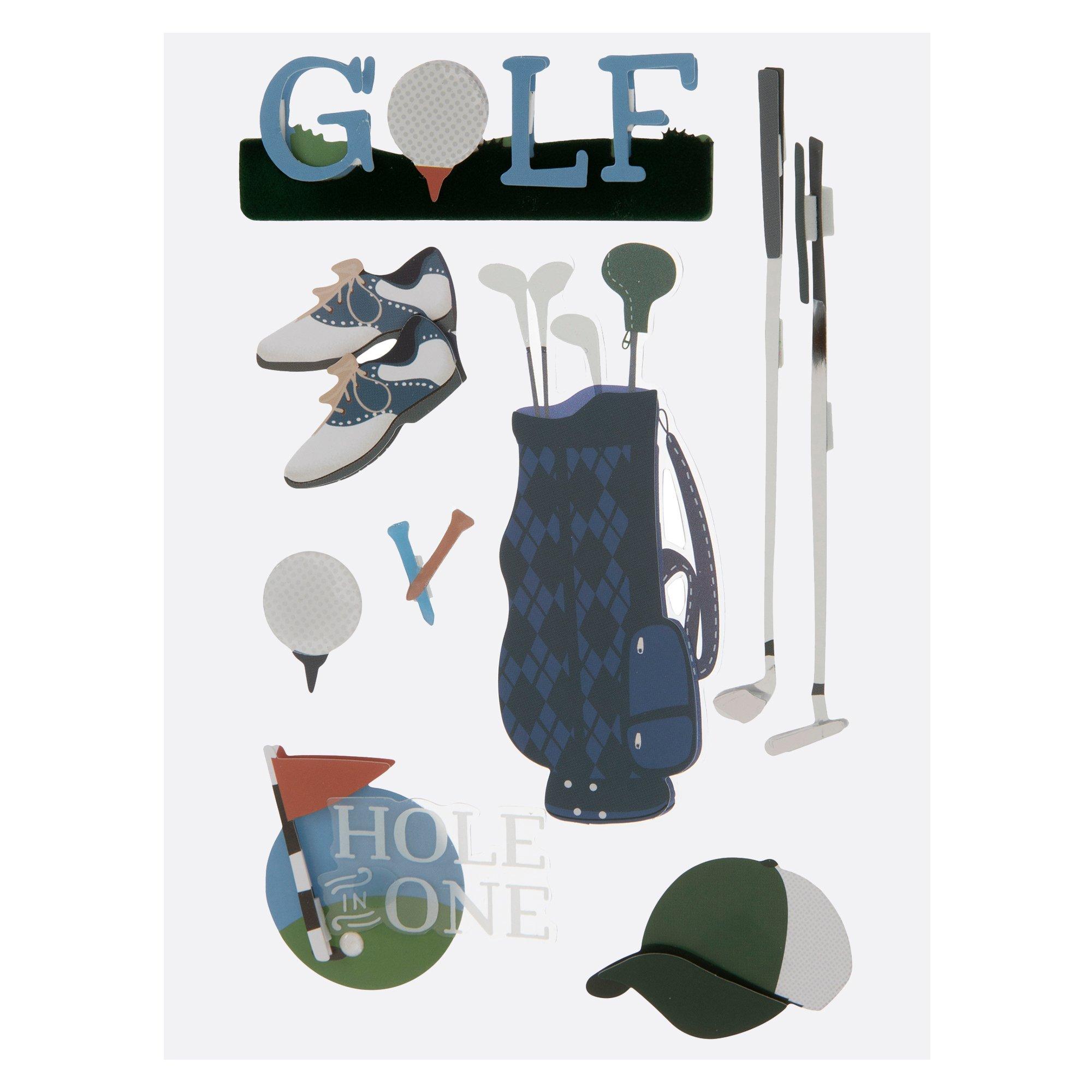 Golf 3D Stickers | Hobby Lobby | 478255