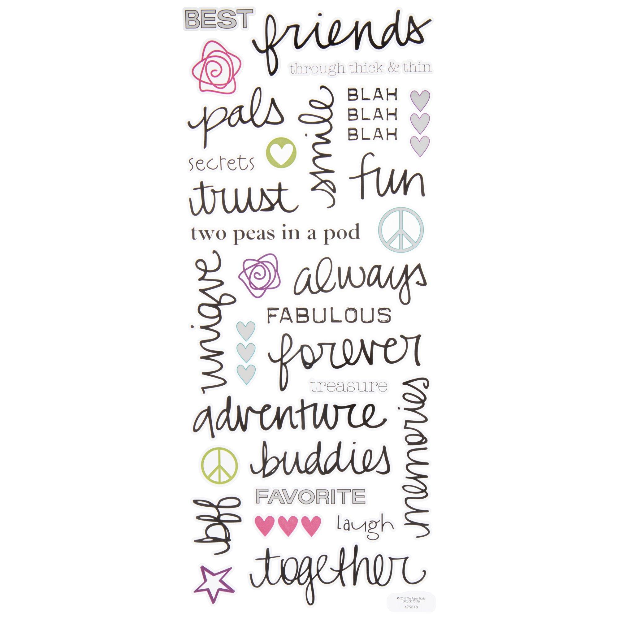 Friendship Handwritten Stickers Hobby Lobby 479618