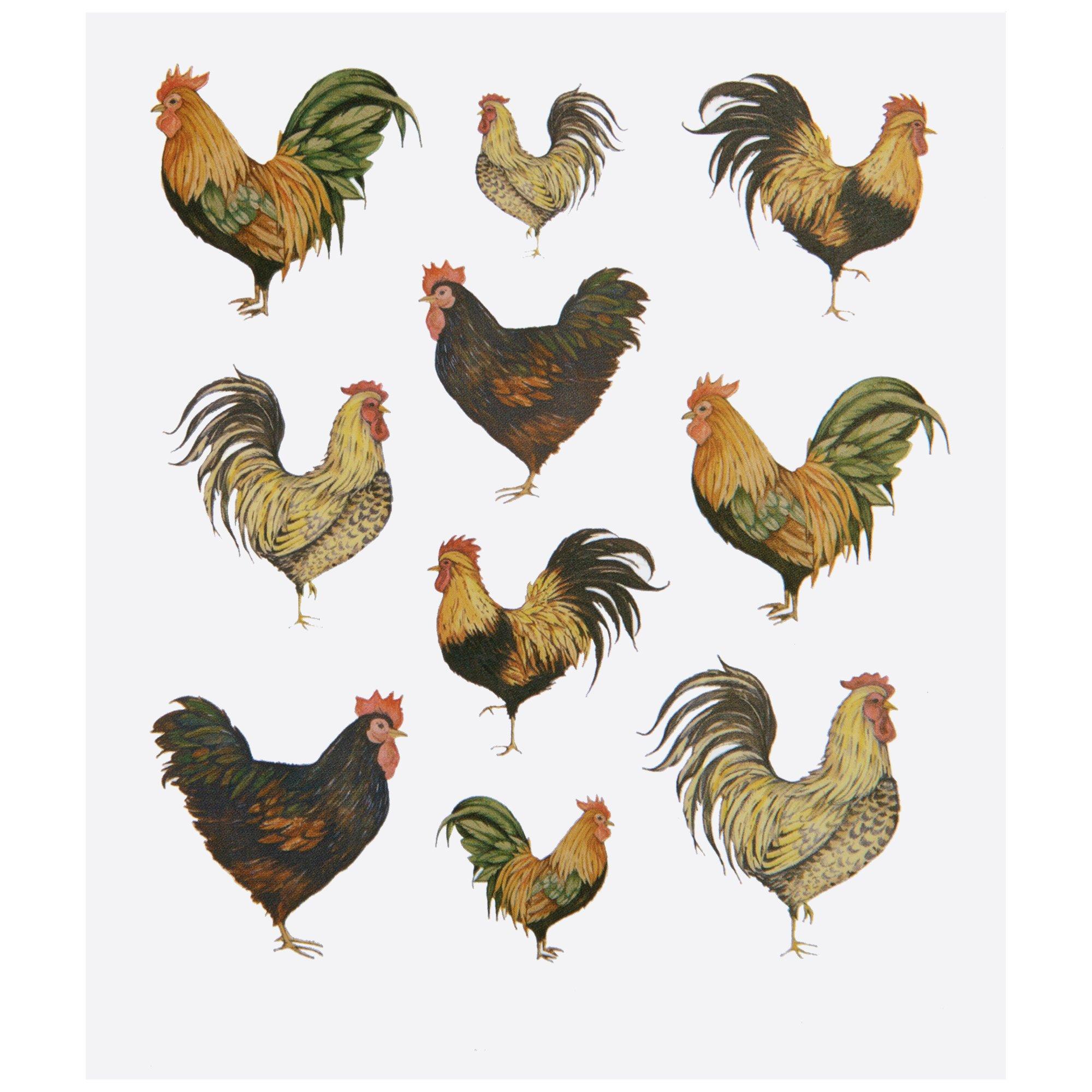 Rooster Stickers Hobby Lobby 482406
