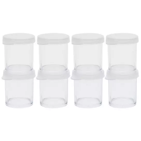 Storage Cups With Lids - Small, Hobby Lobby