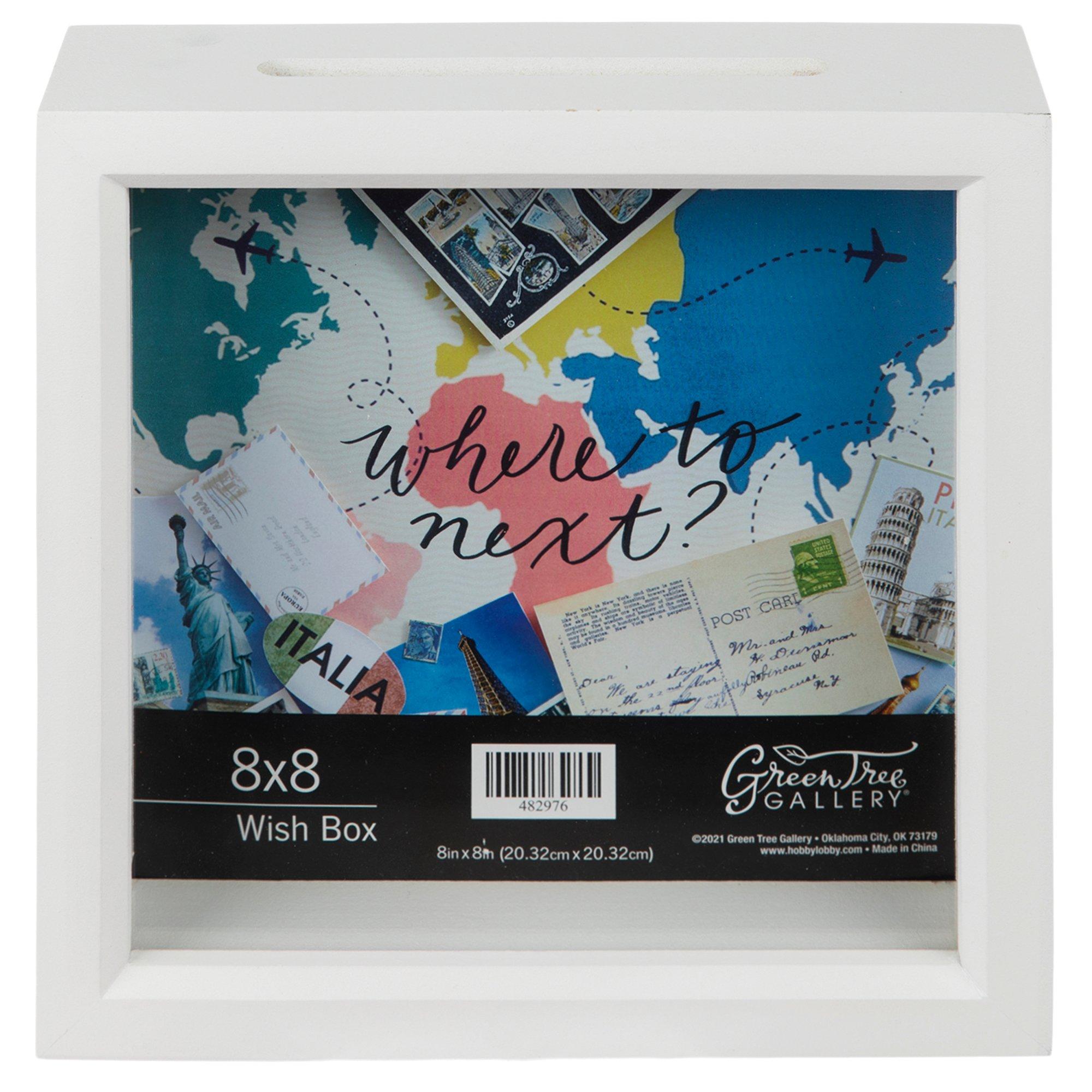 Wood Shadow Box 8" x 8" Hobby Lobby 482976