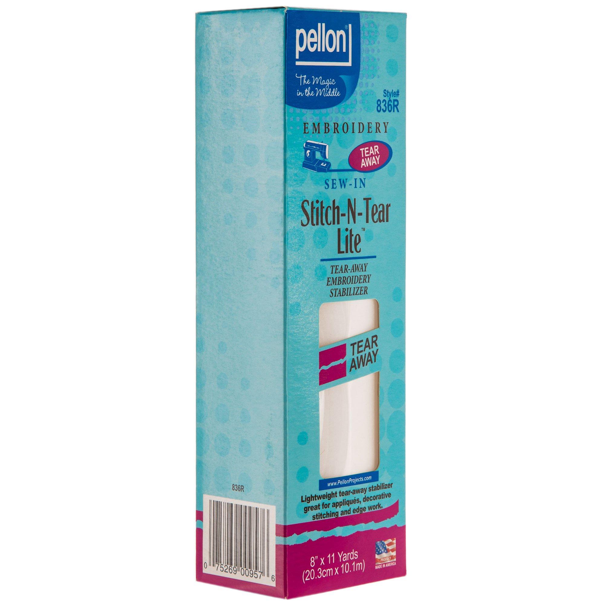 Stitch-N-Tear Lite Tear-Away Embroidery Stabilizer