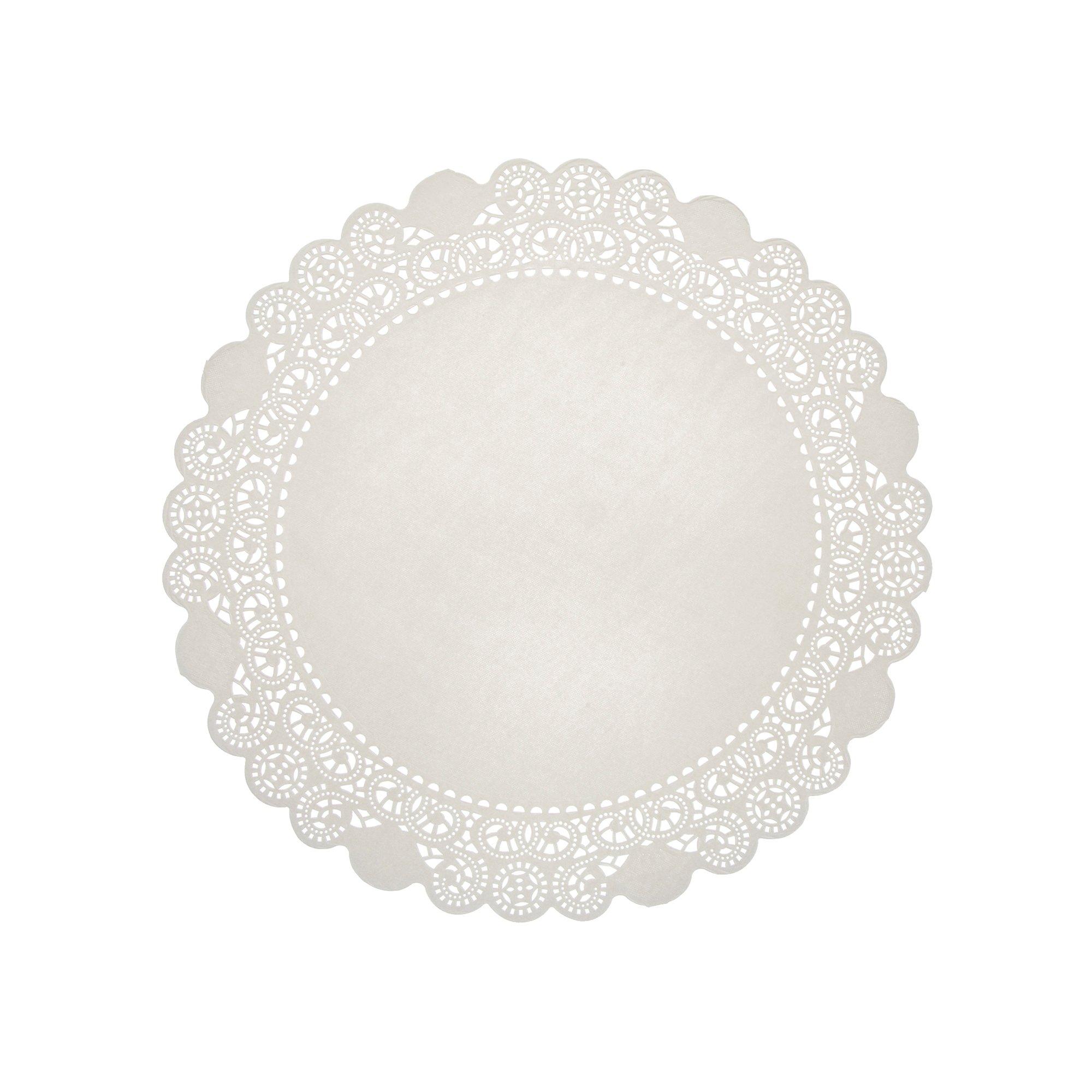 Assorted Sizes Food Greaseproof Lace Table Round Paper Doilies