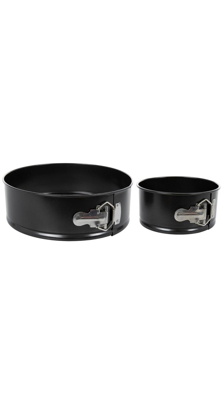 Black Non-Stick Spring Form Cake Pans