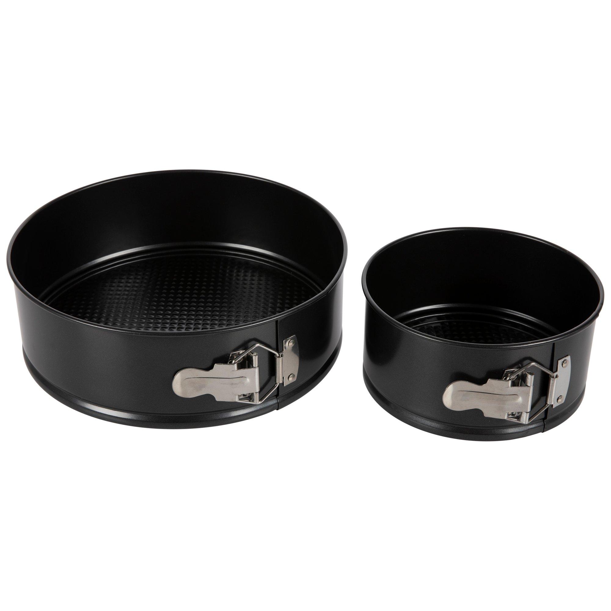 Black Non-Stick Spring Form Cake Pans