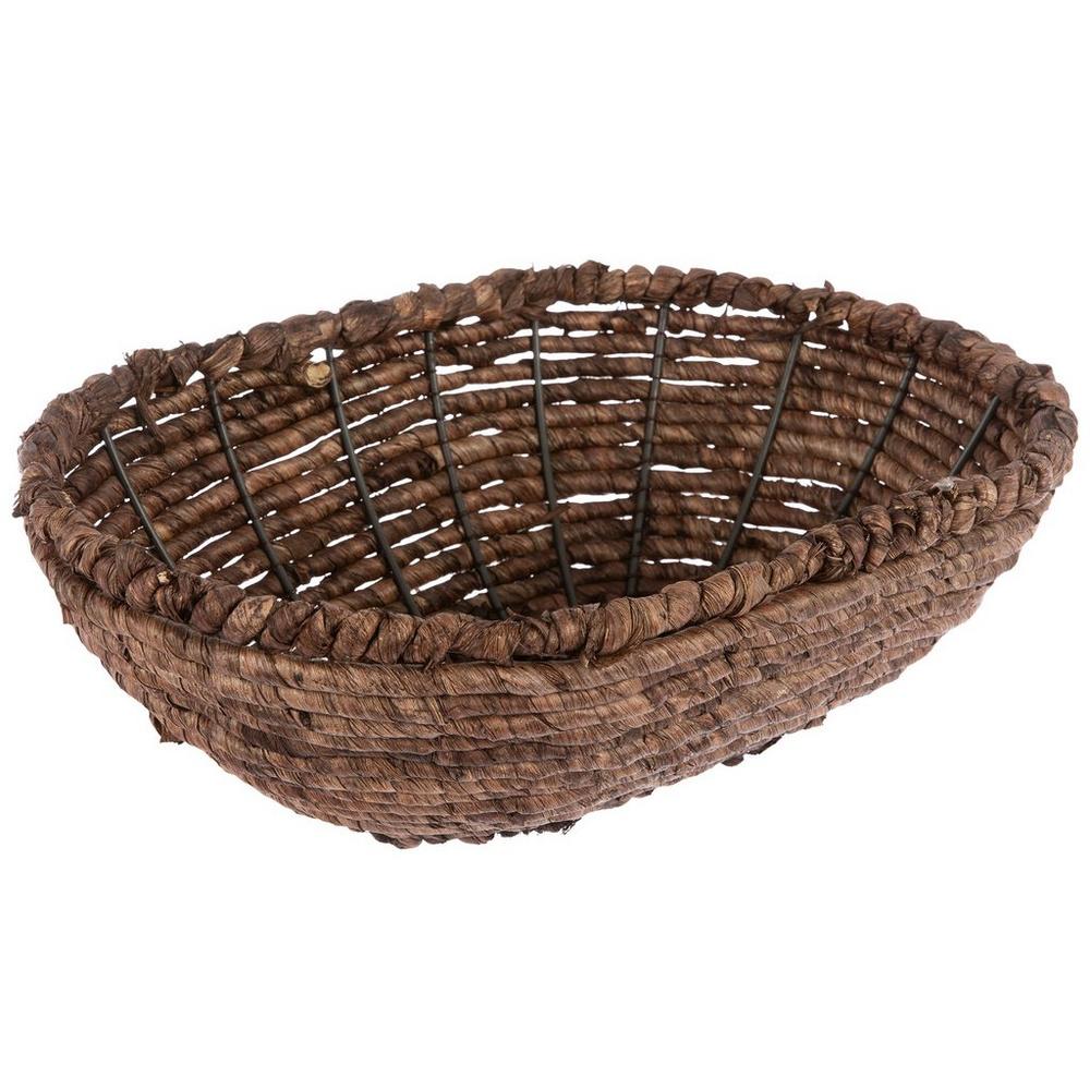Dark Brown Oval Corn Husk Basket | Hobby Lobby | 485128