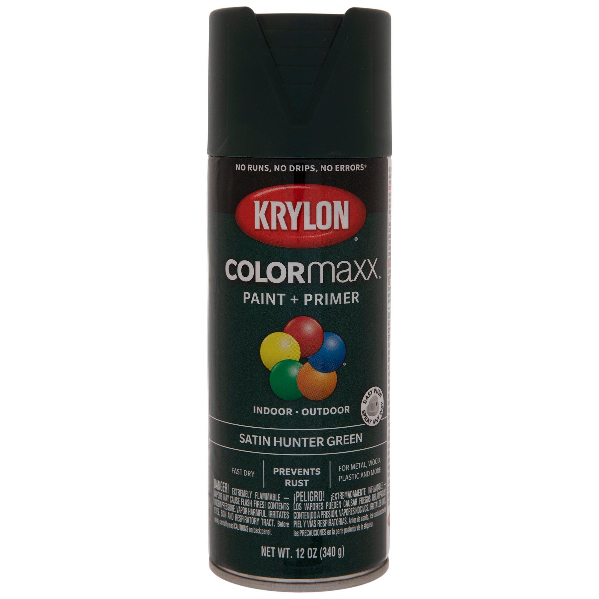 Krylon ColorMaxx Satin Spray Paint & Primer Hobby Lobby 486589