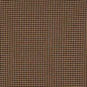 Black & Tan Homespun Check Cotton Fabric