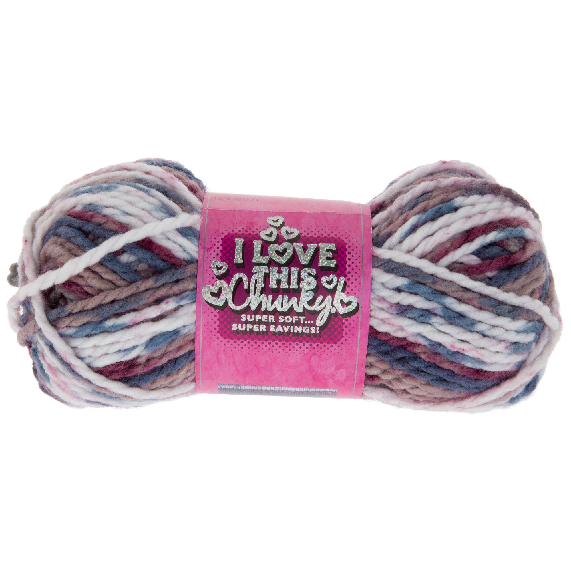 I Love This Chunky Print Yarn Hobby Lobby 491571