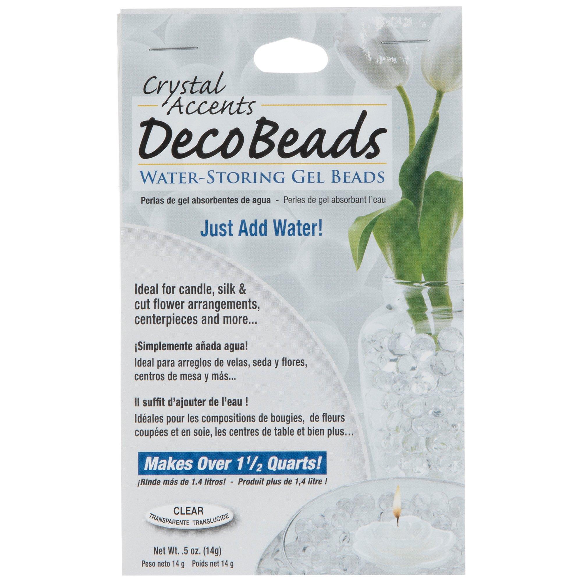 Aqua Beads Centerpiece Filler - Jelly Decor, Clear