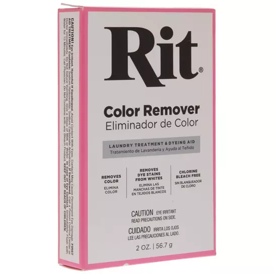 How to use RIT Color Remover (stove top method) to remove stains & color  from clothing 🙀🥼 