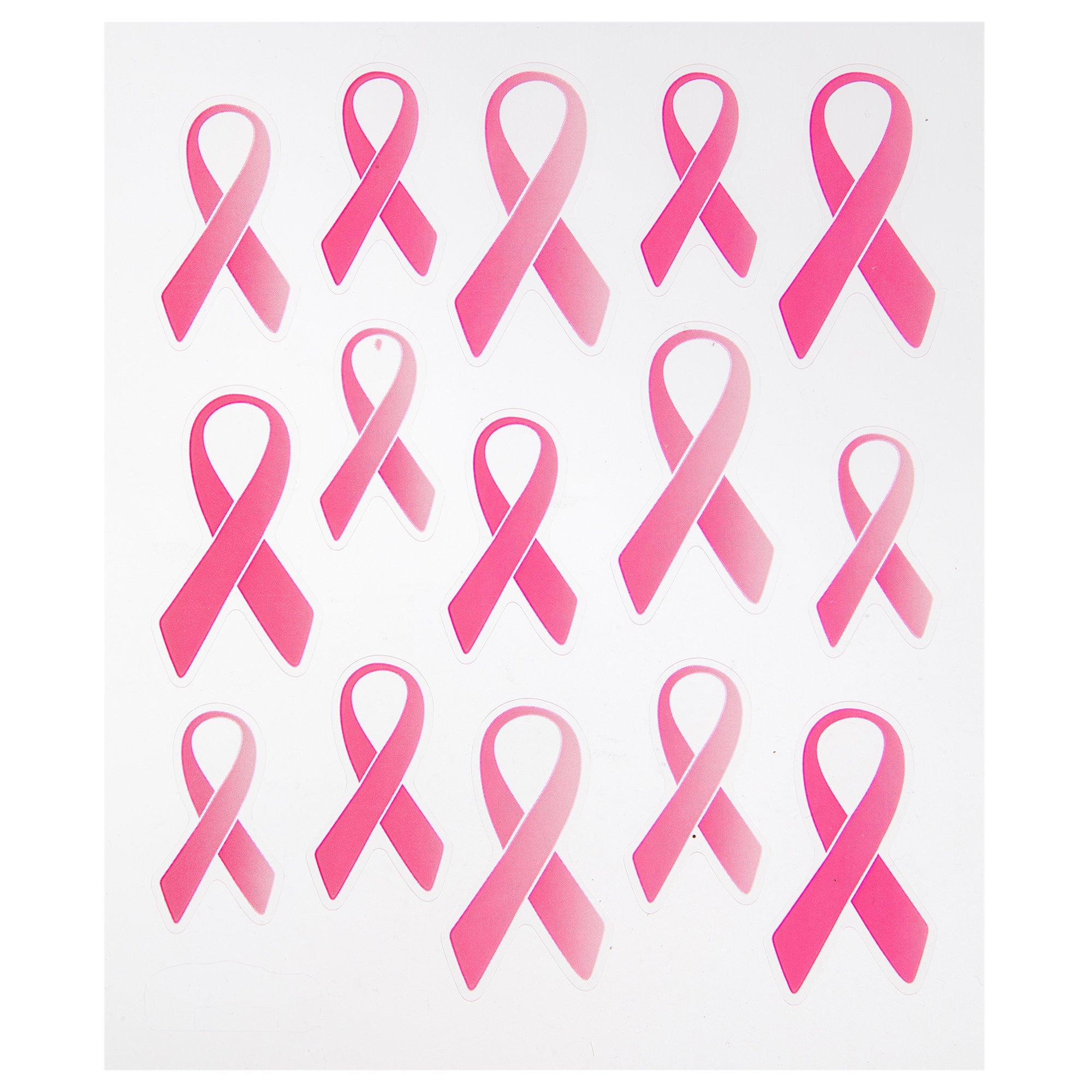 Pink Ribbon Stickers Hobby Lobby 495457