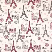 Paris Glitter Apparel Fabric