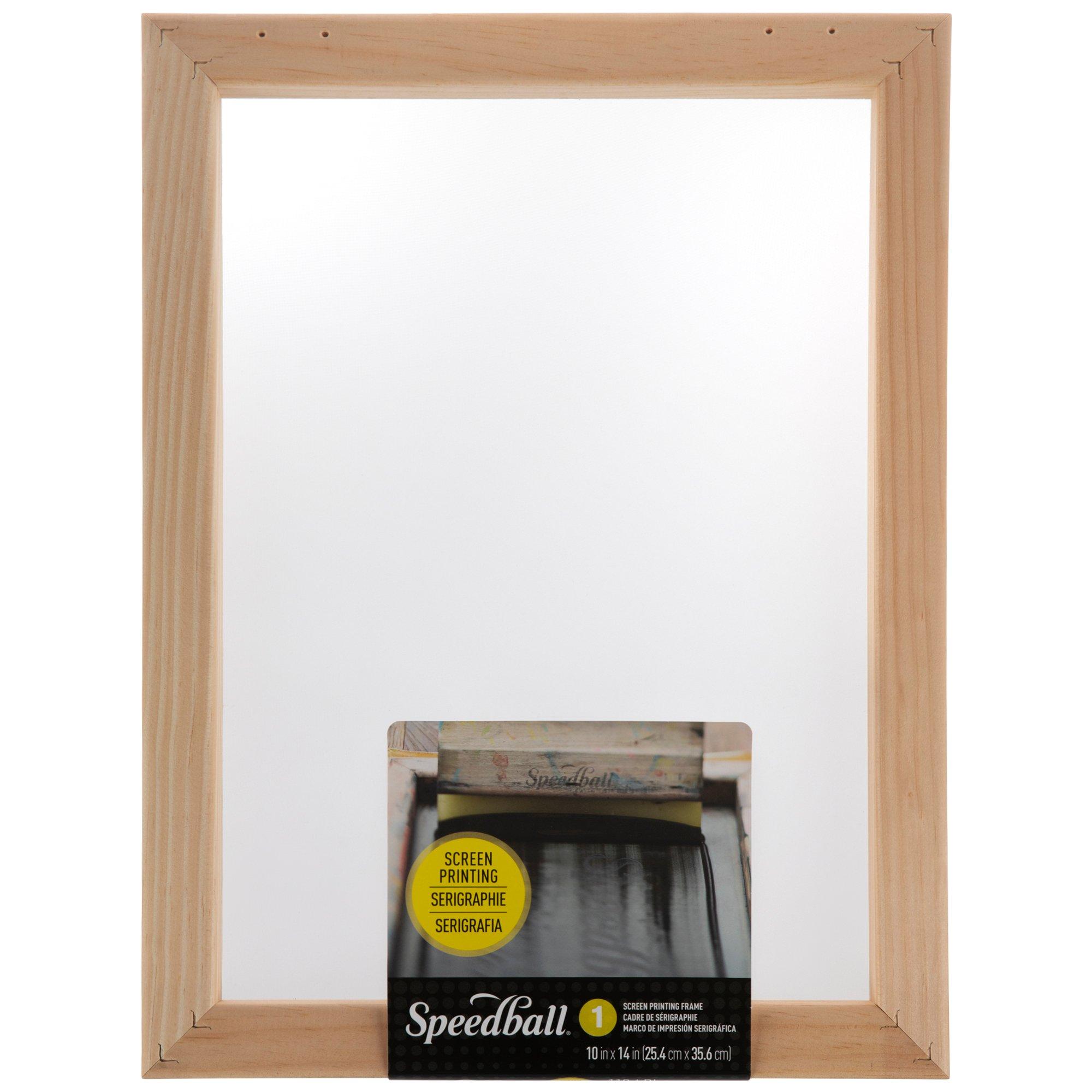 Speedball 2-Pack 110 Monofilament Screen Printing Frame, 10 x 14 Inch
