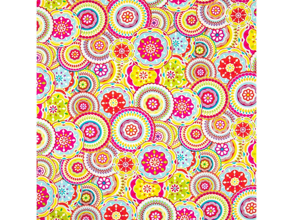Bodilla Packed Medallion Cotton Calico Fabric | Hobby Lobby | 496794