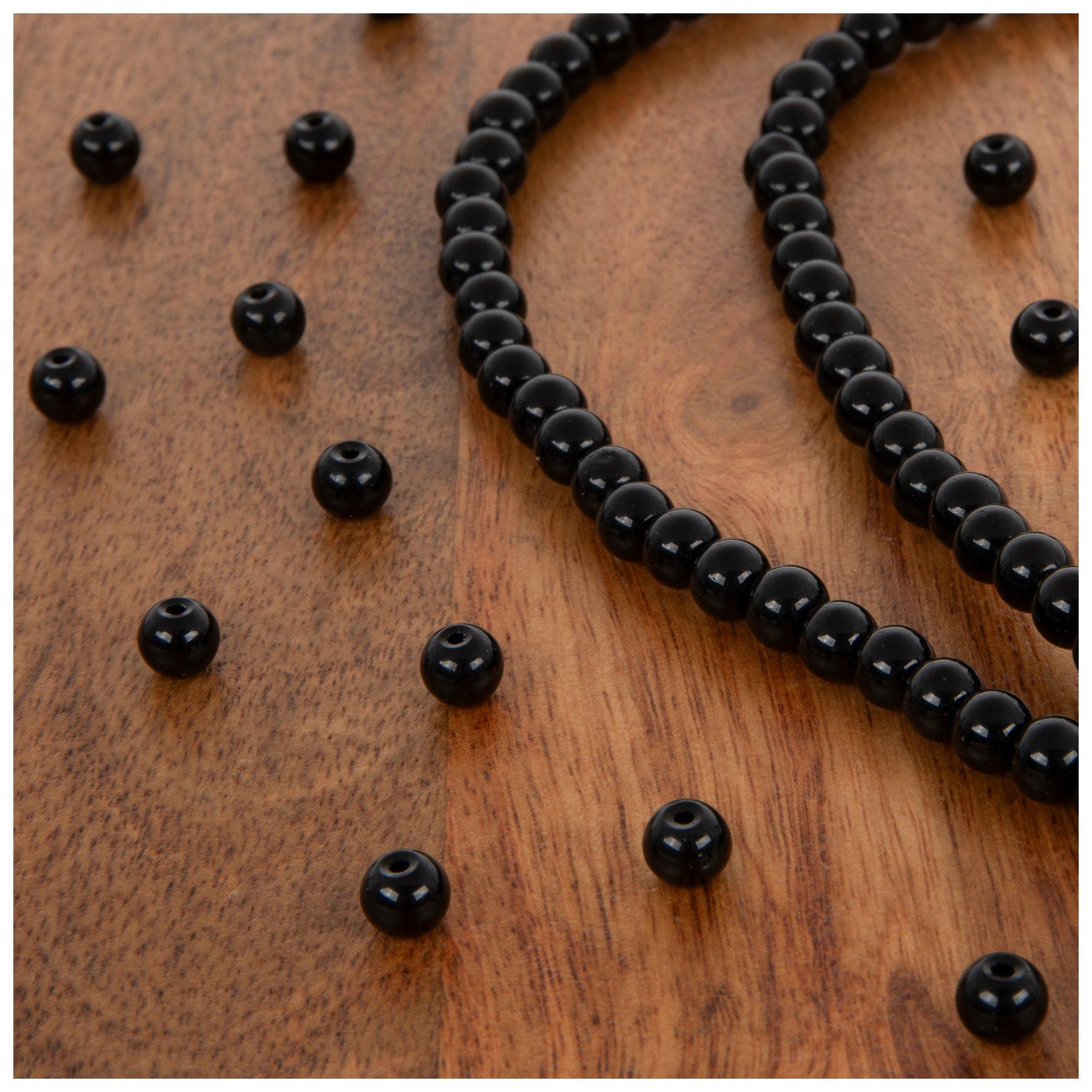 Pearl Glass Bead Strands