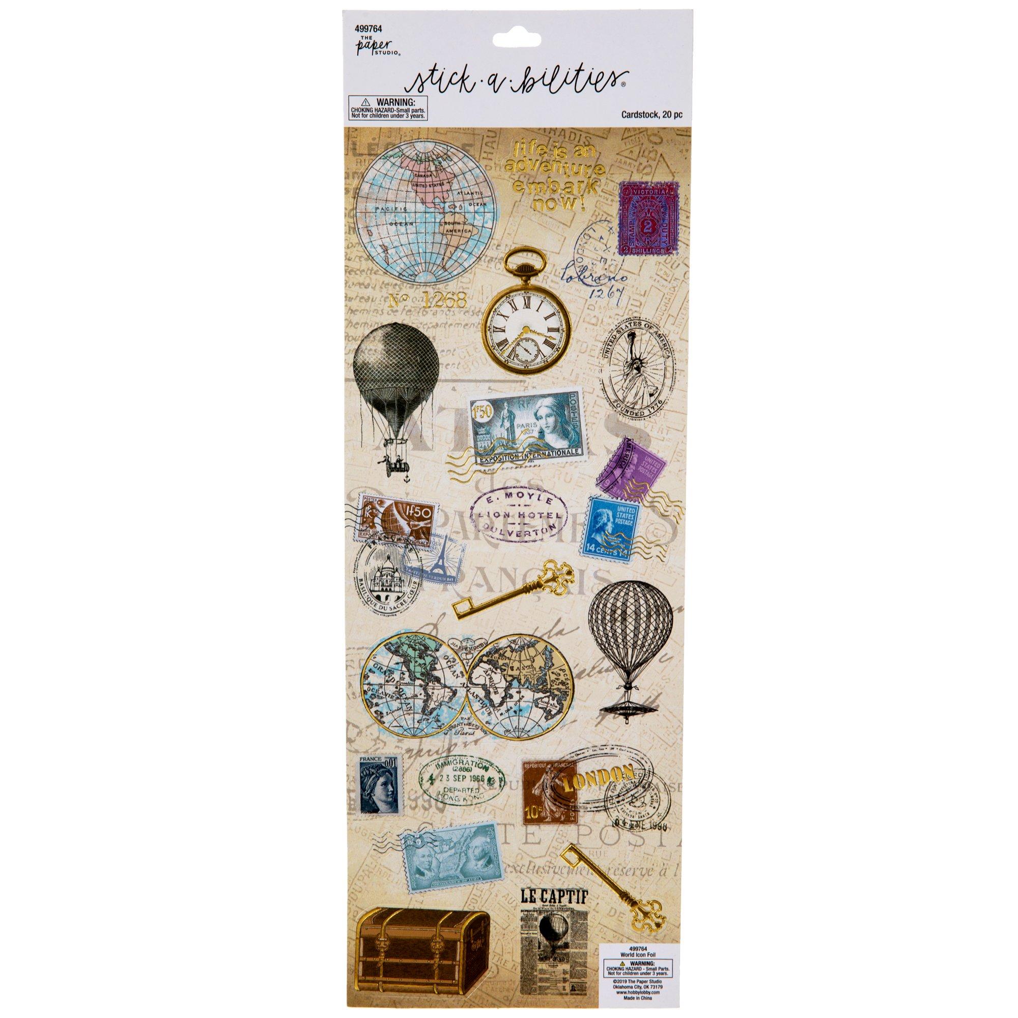 World Icon Stickers | Hobby Lobby | 499764