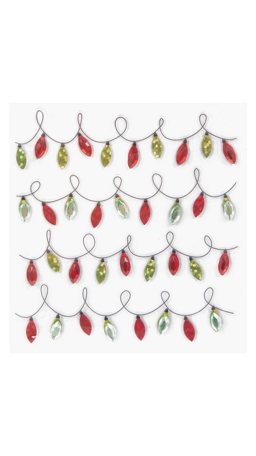 Christmas Lights Rhinestone Stickers | Hobby Lobby | 5006184