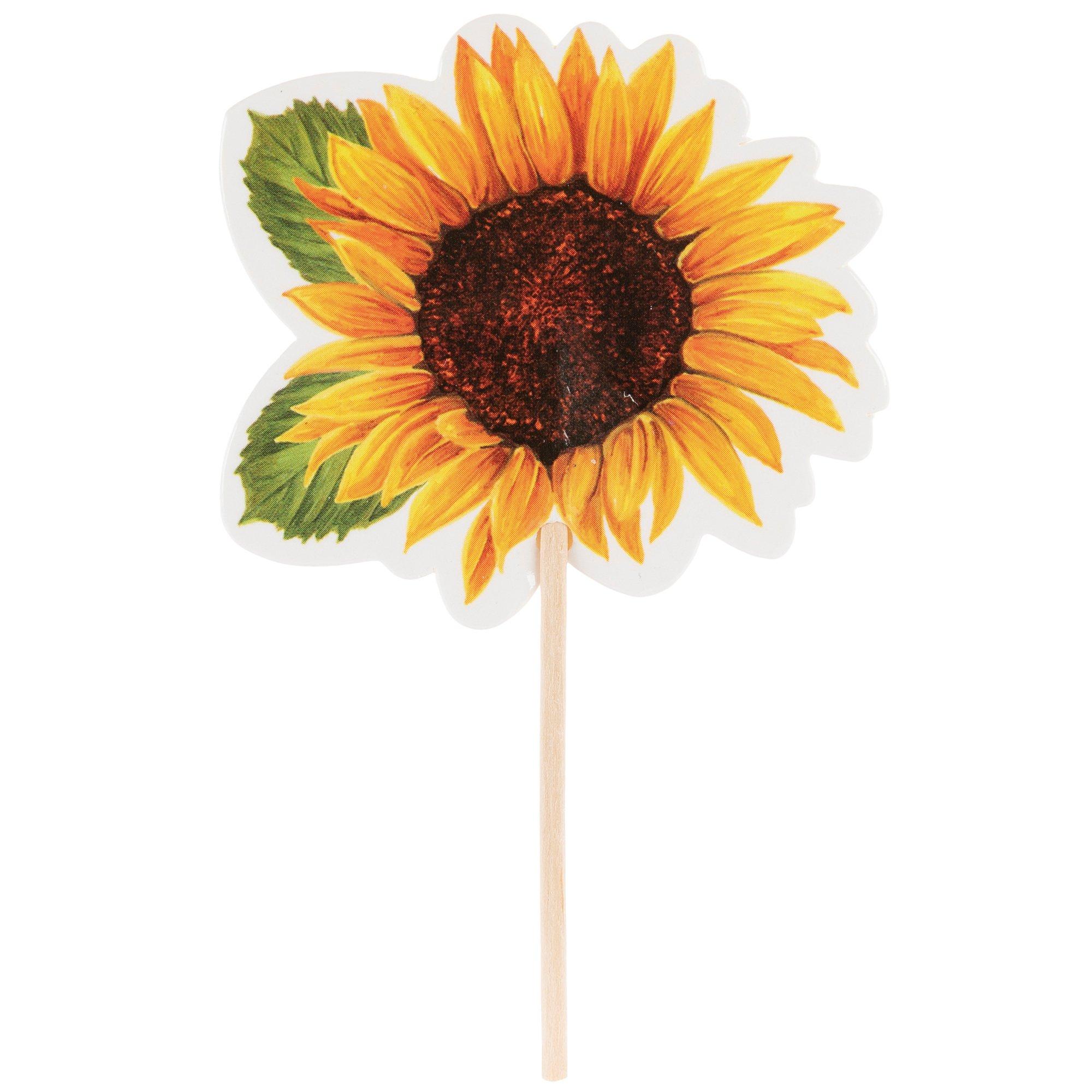 Sunflower Straw Topper – Southern Co Creations