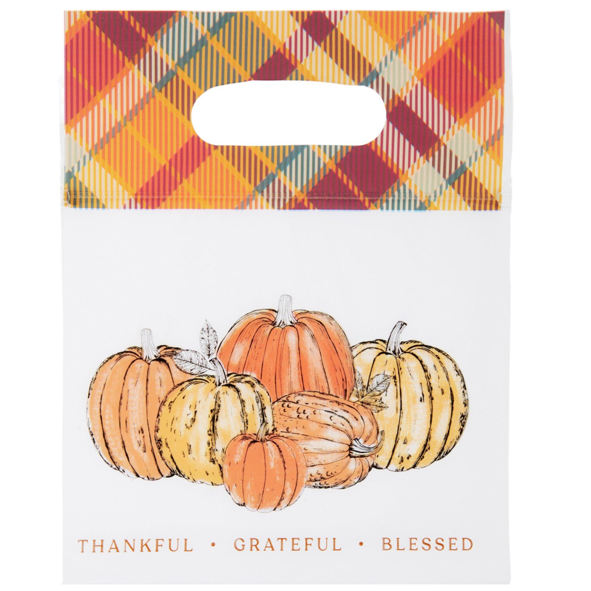 Plaid Pumpkin Zipper Bags Hobby Lobby 5037023