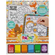 Fall Animals Magic Paint Activity Book