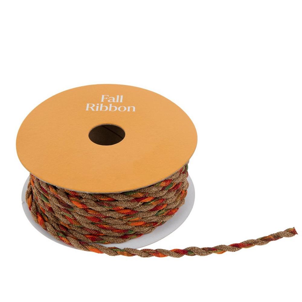 【WOOHWA】DORABLE RIBBON PT Metallic Gold & Gold Wired Ribbon - 8 Yard Spool – Caspari