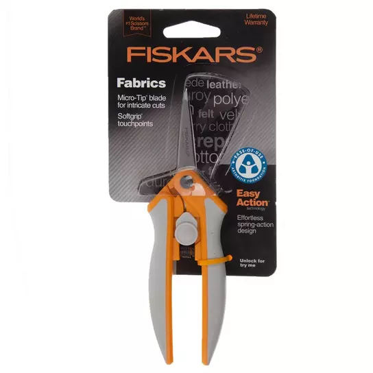 Fiskars Micro-Tip Fabric Scissors, Hobby Lobby