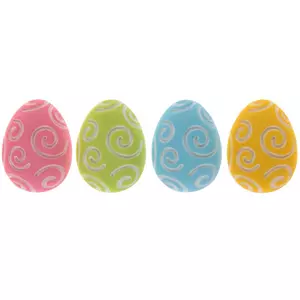Swirly Easter Egg Embellishments