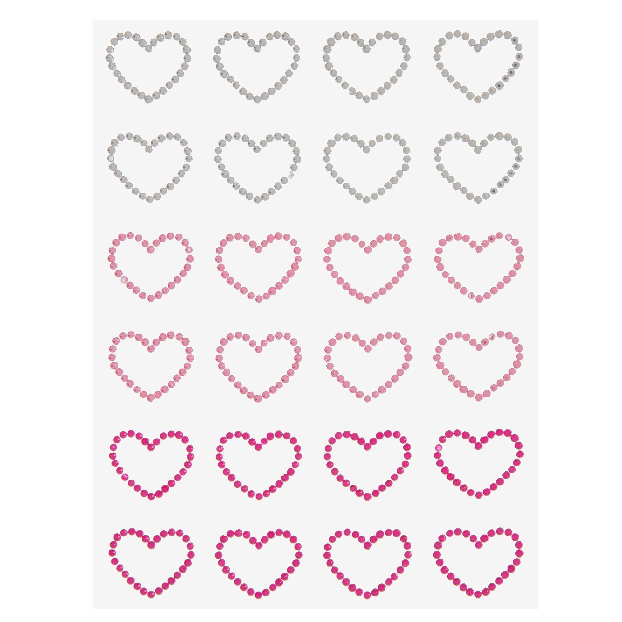 Red & Pink Heart Stickers, Hobby Lobby