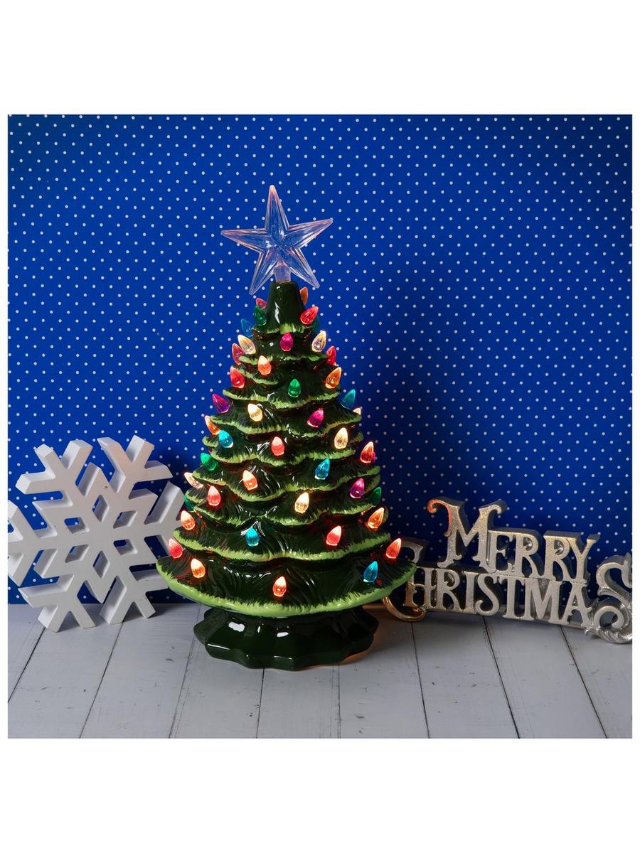 Green Light Up Ceramic Christmas Tree | Hobby Lobby | 5056460